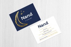 Maan en sterretjes jongen